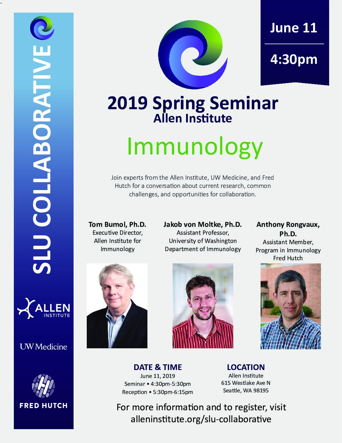 2019 Spring SLU Collaborative Seminar Series Immunology