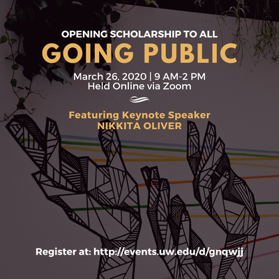 Open scholarship UW event