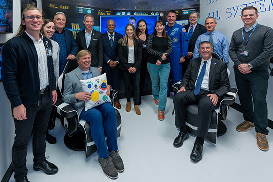 The team of Fred Hutch Cancer Center and NASA employees