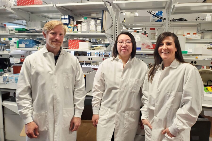 Allen Institute researchers Boaz Lev, Rong Guo, and Meagan Quinlan