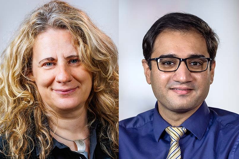 Boglarka Gyurkocza and Naveed Ali