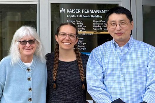 Beverly Green, Jess Mogk, and Stanley Shyn