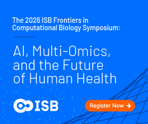 The ISB Frontiers in Computational Biology Symposia Series brings together leading scientists from ISB, the Seattle research community, and institutions across the country to explore where the field is headed next. The 2026 symposium, themed “AI, Multi-Omics, and the Future of Human Health,” will be held on December 9, 2026. Join us in person at ISB in Seattle, or stream the presentations and discussions via our virtual offering.